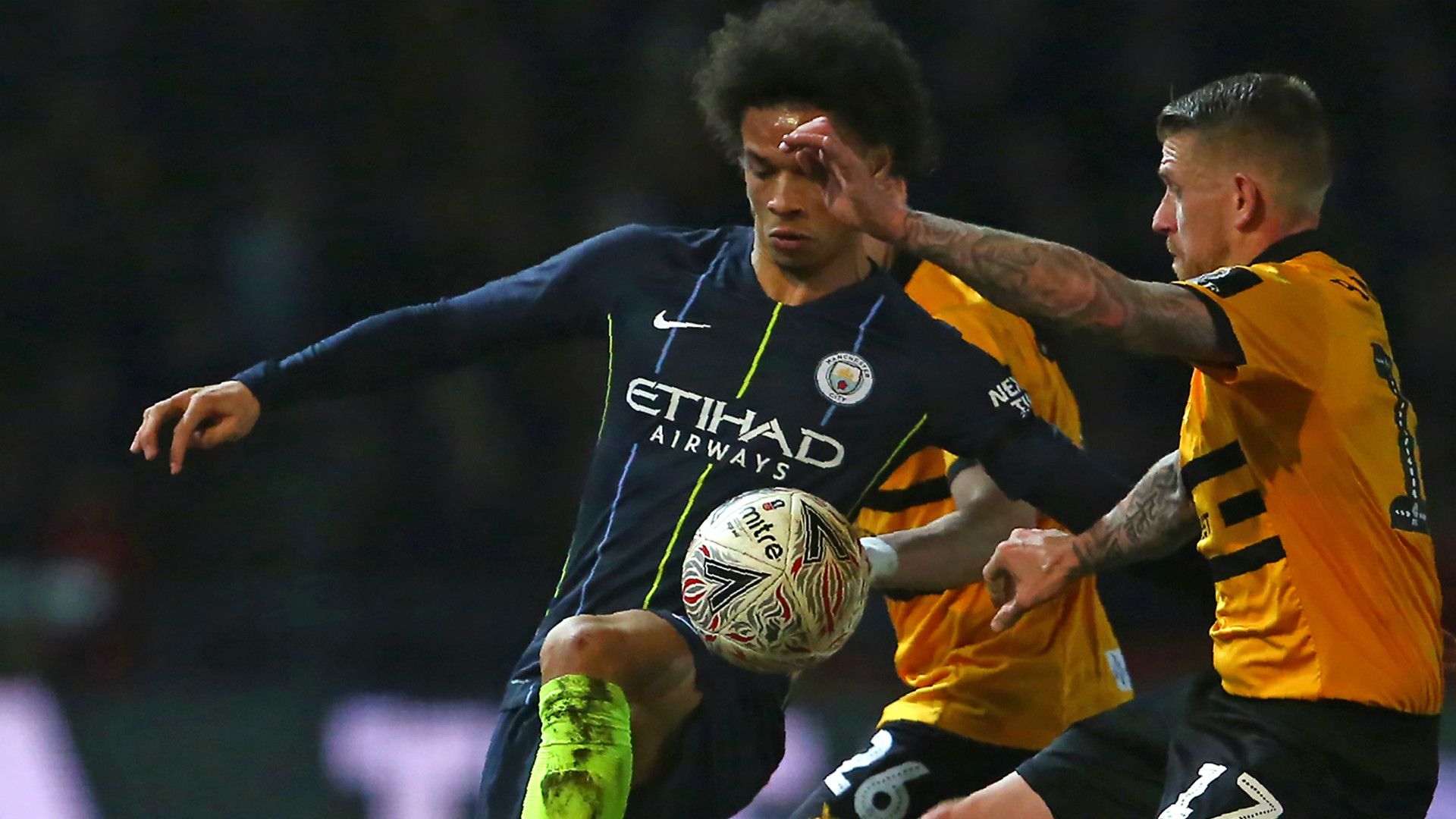LEROY SANE MANCHESTER CITY FA CUP 16022019