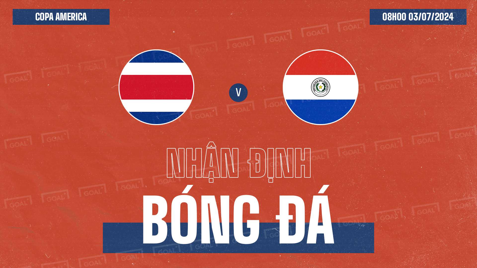 Costa Rica vs Paraguay Copa America 2024 GFX