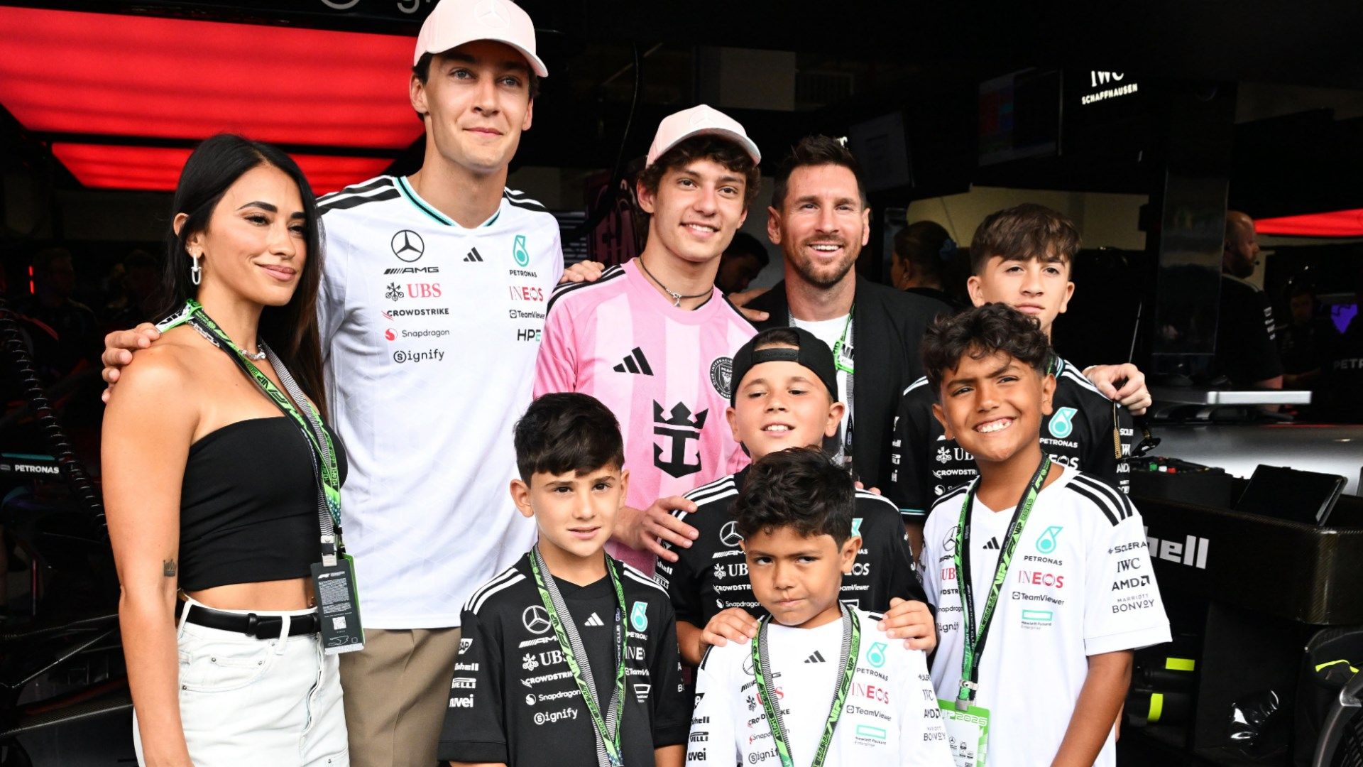 Messi-Antonela-Miami GP