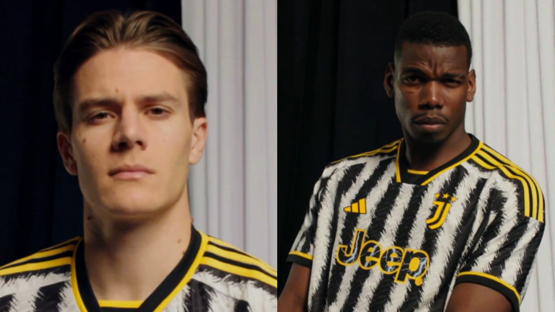 Fagioli Pogba Juventus shirt