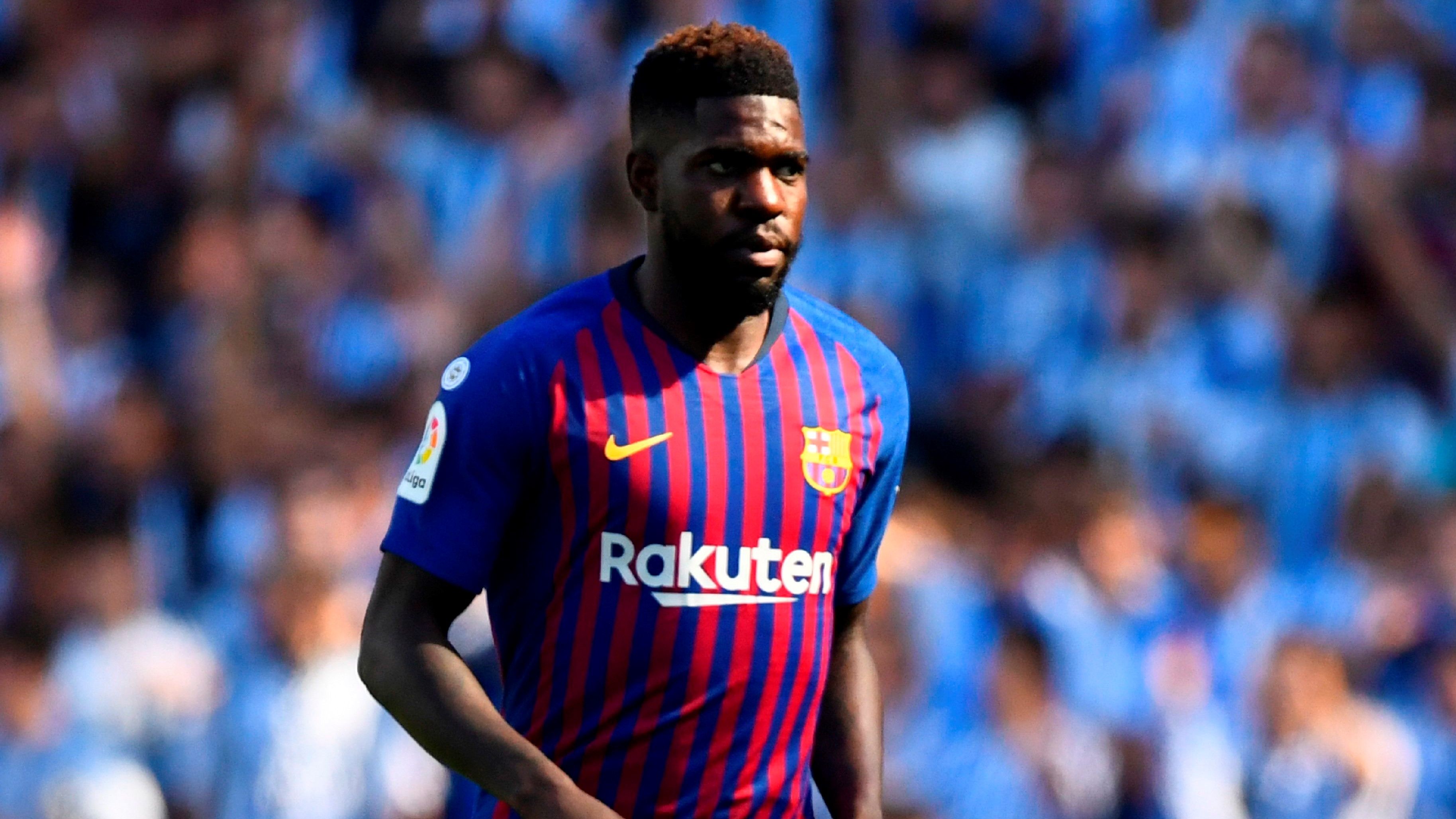 Samuel Umtiti Real Sociedad Barcelona LaLiga 15092018