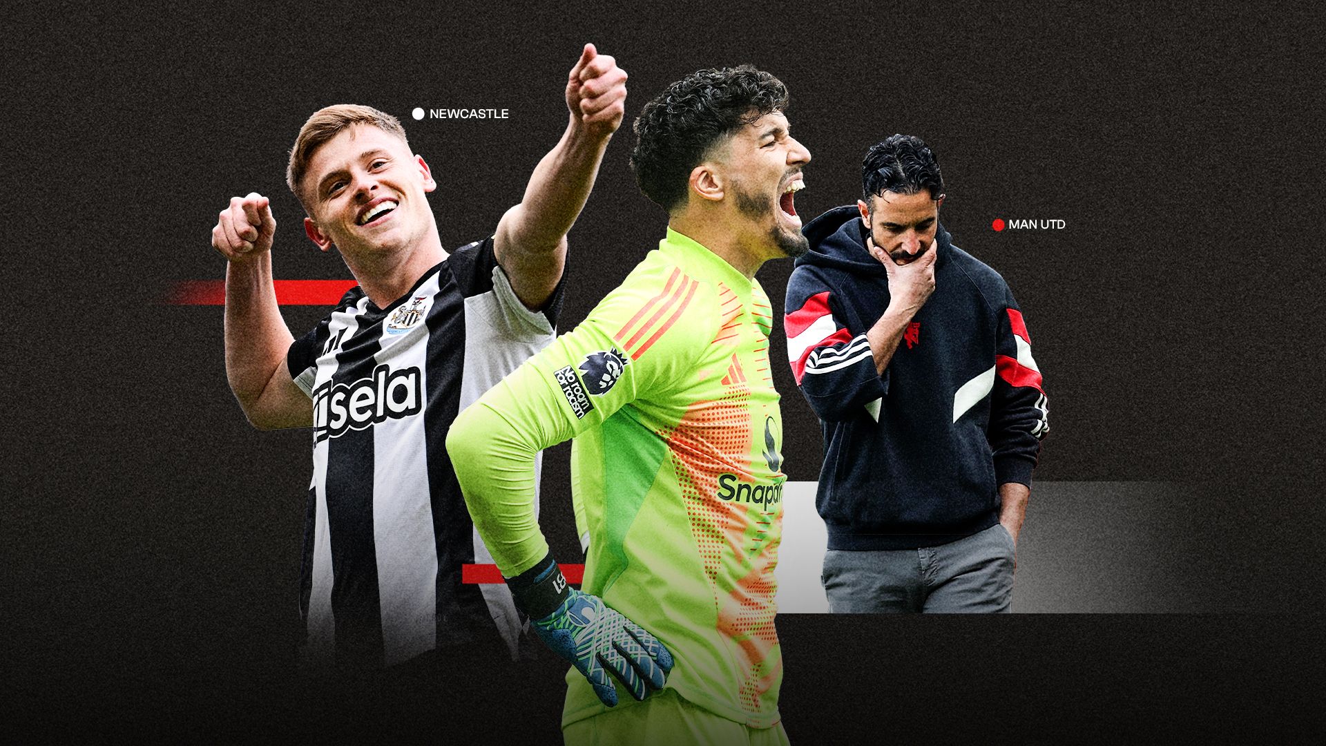 Man Utd Newcastle ratings GFX