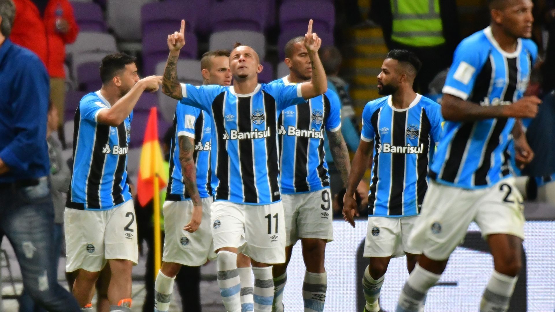 Everton Gremio Pachuca Club World Cup 12122017