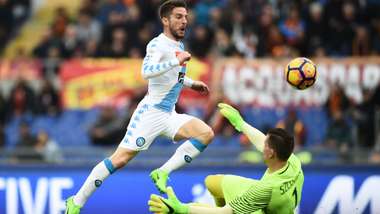 Dries Mertens Roma Napoli