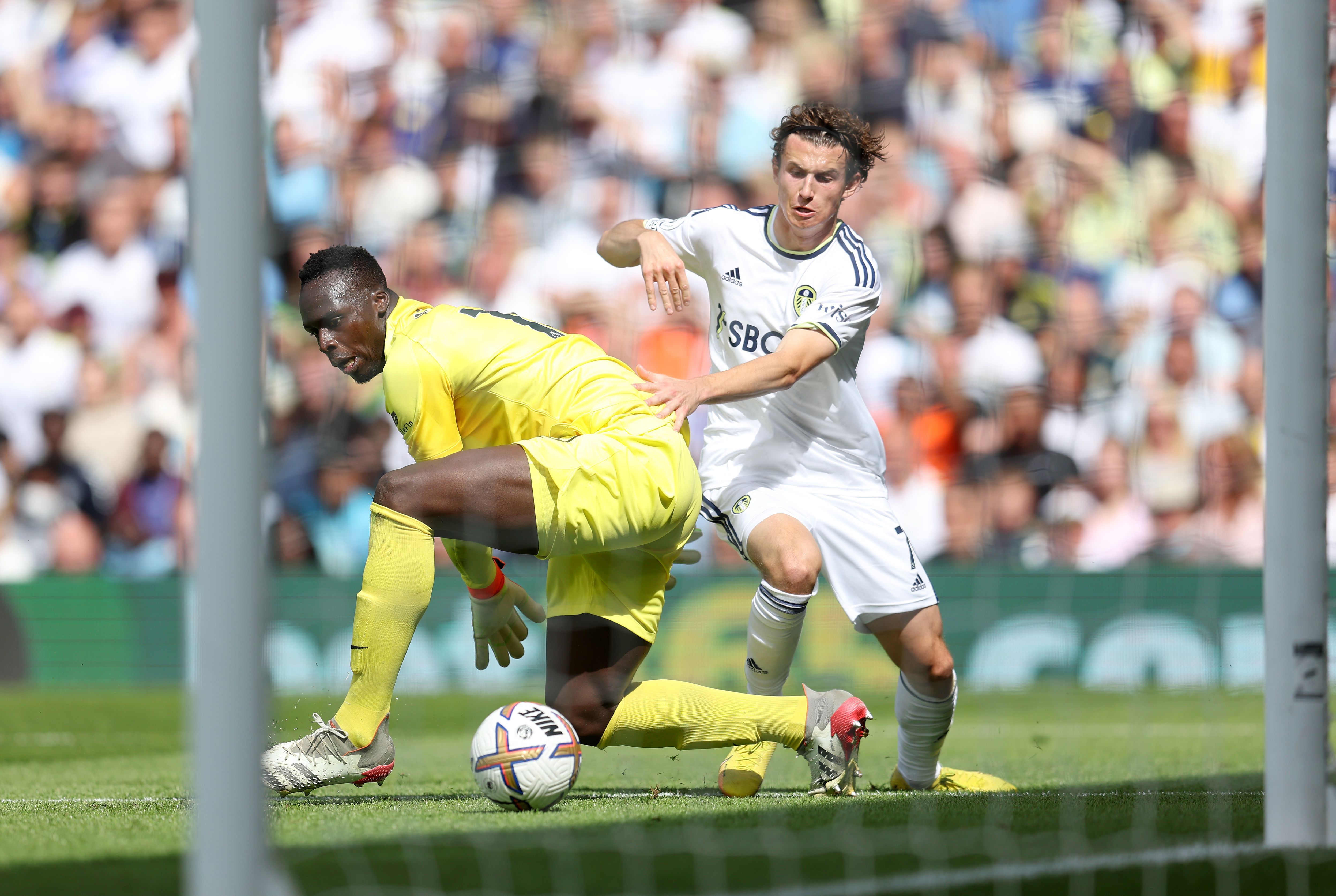 Edouard Mendy boulette Leeds Chelsea
