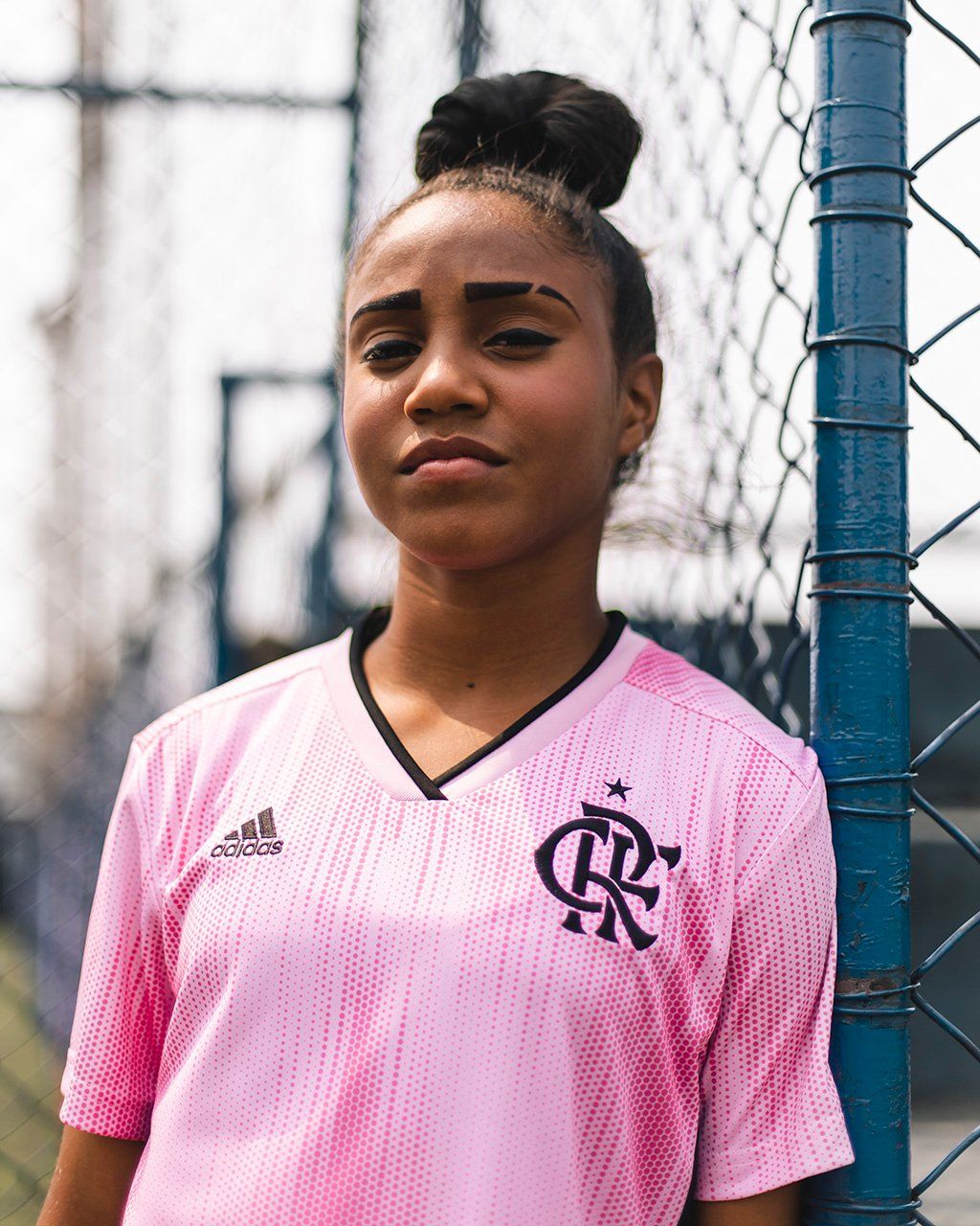 Camisa Rosa Adidas Flamengo