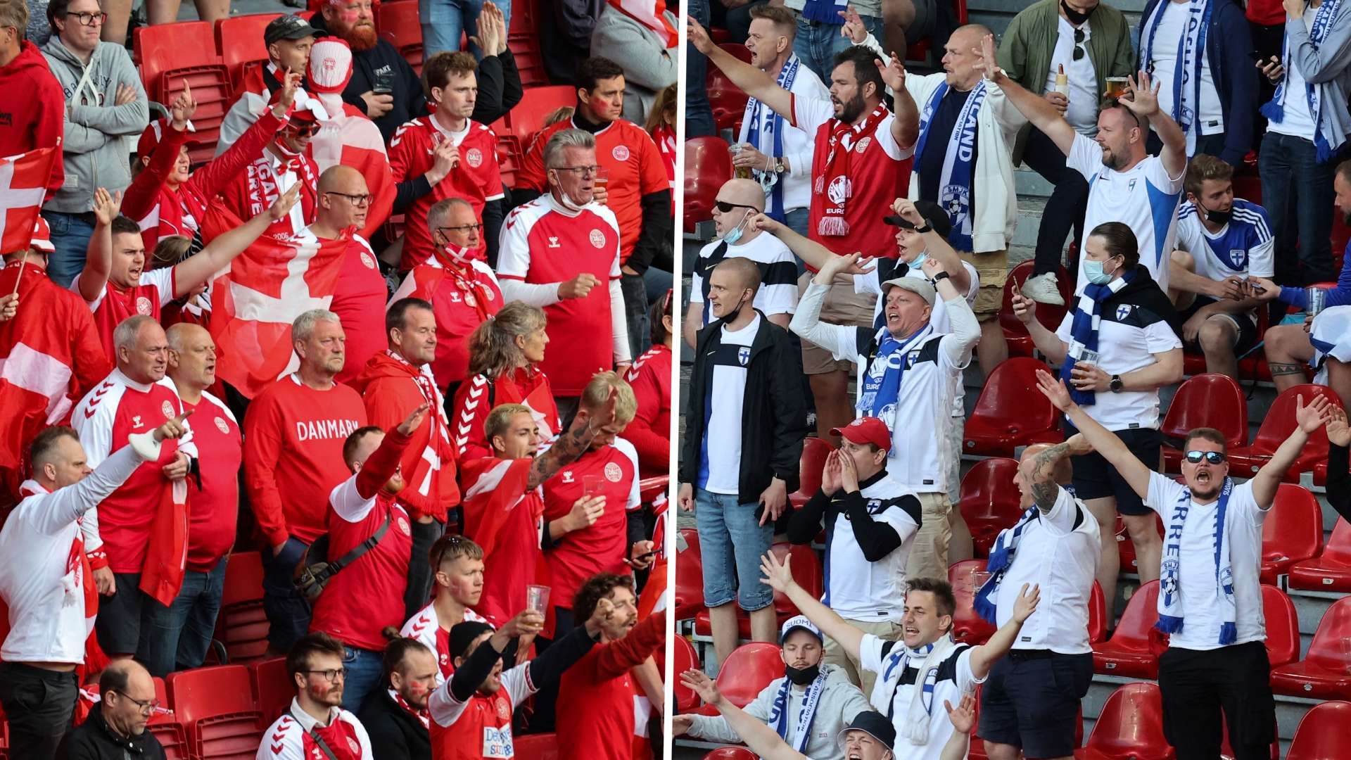 Dänemark Finnland Fans