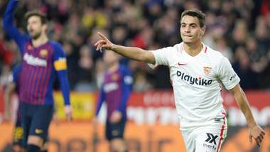 Wissam Ben Yedder Sevilla Barcelona Copa del Rey 23012019