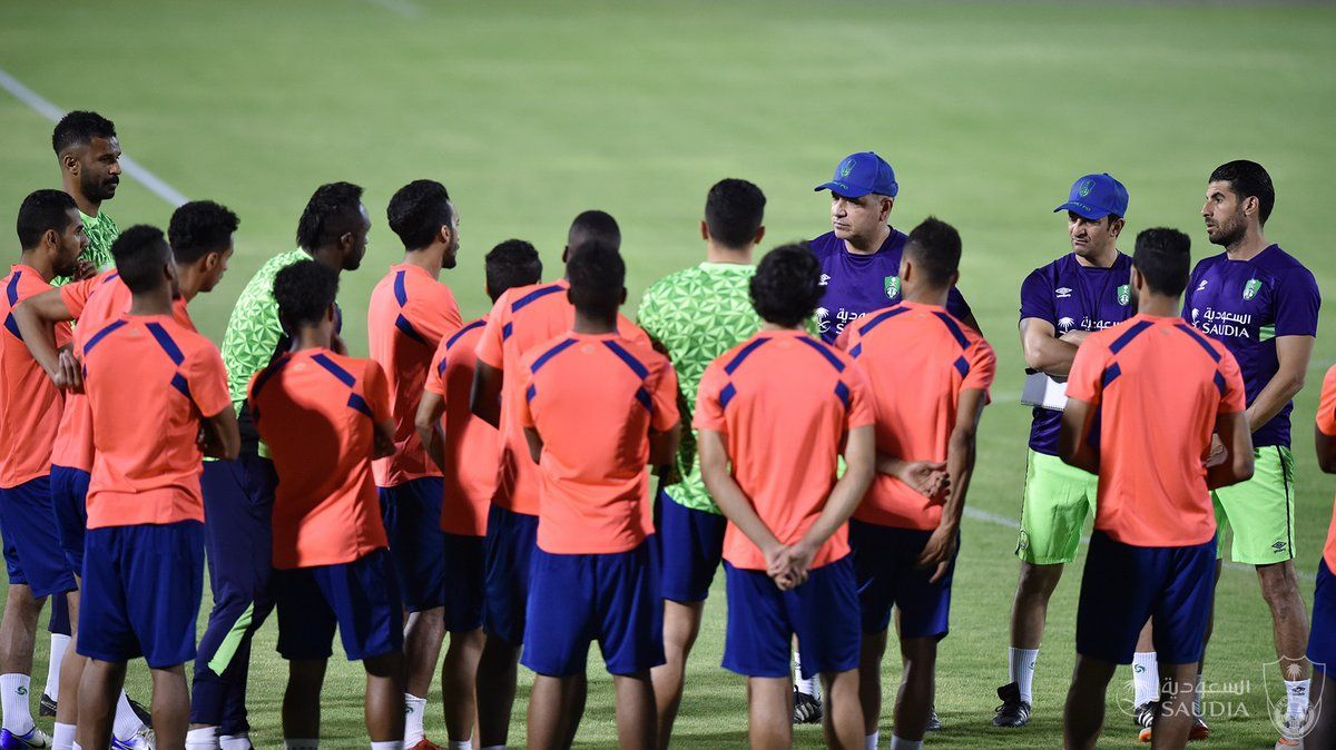الأهلي السعودي - تدريبات