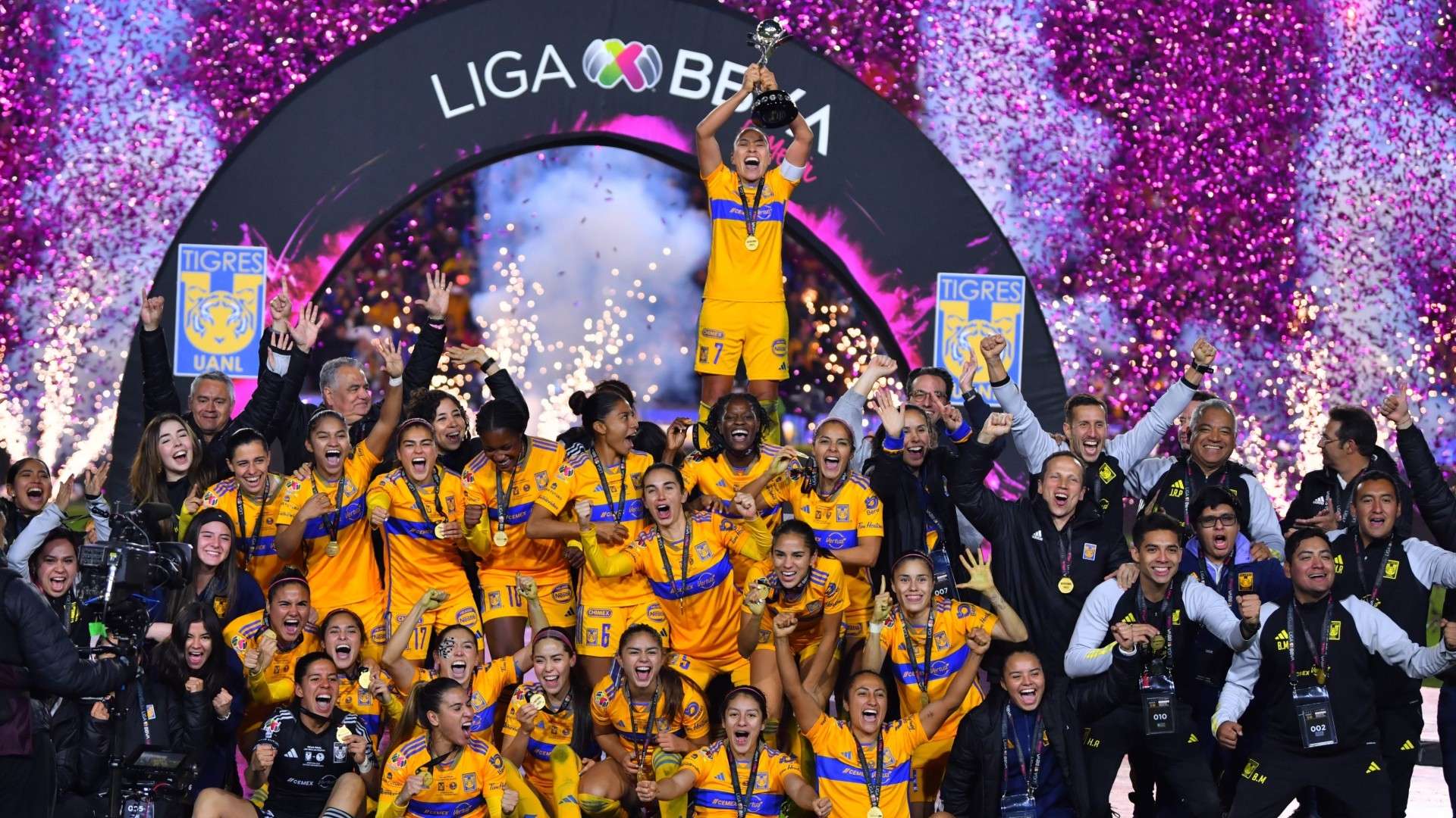 Tigres Femenil campeonas Apertura 2023