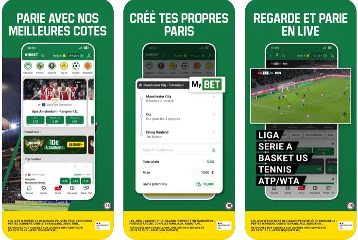 application unibet