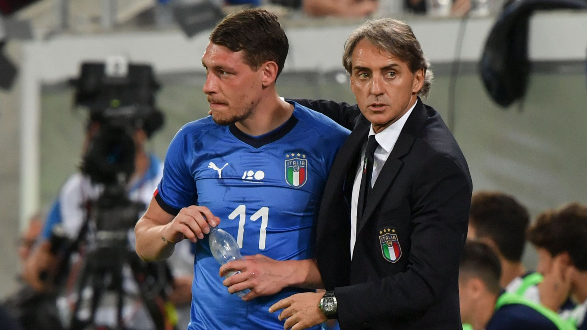 Andrea Belotti Roberto Mancini Italy Saudi Arabia