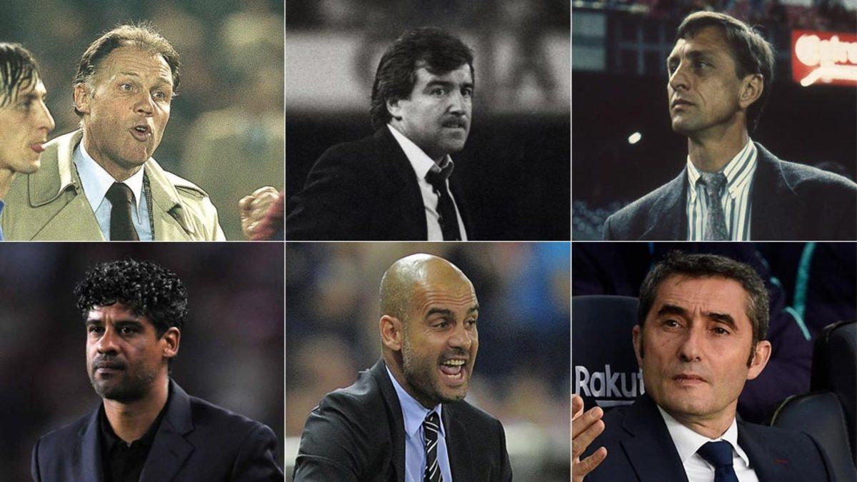 Barcelona coaches