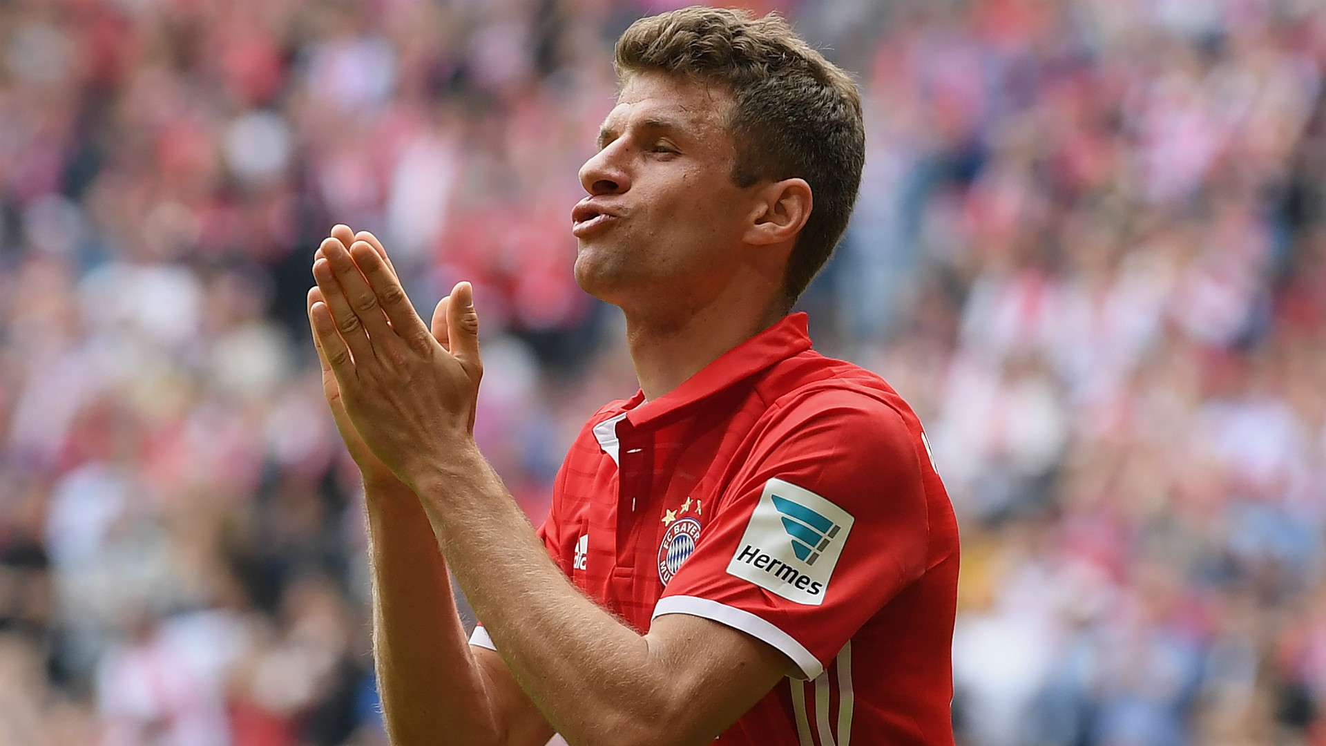 Thomas Muller Bayern Munchen FC Augsburg Bundesliga 01042017