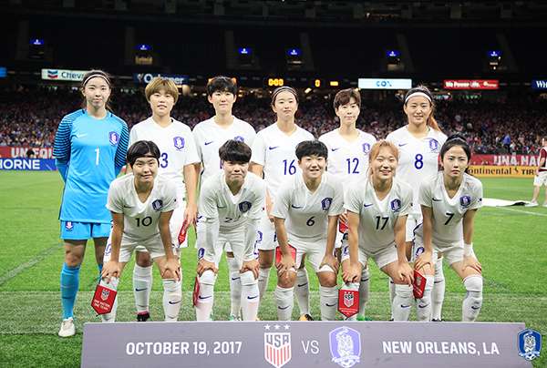 여자 대표팀 미국 원정