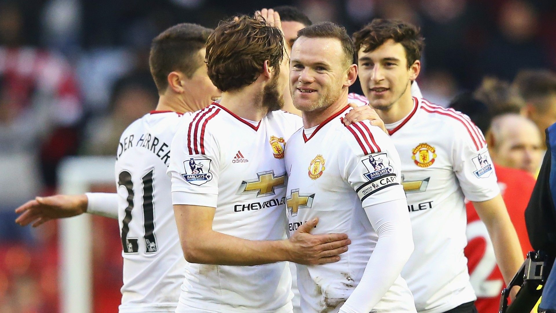 Wayne Rooney Manchester United Liverpool 2016