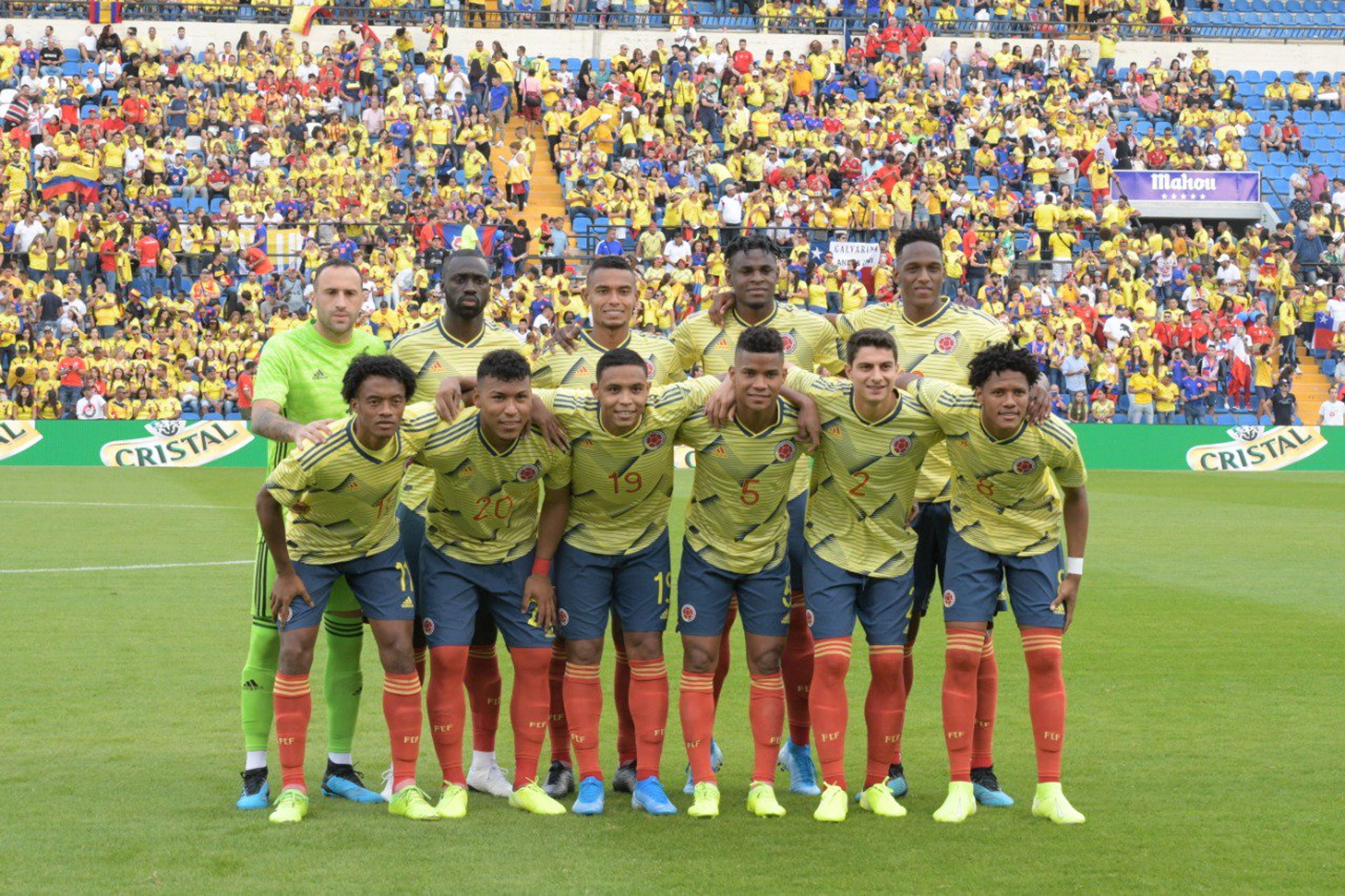 Nómina Colombia vs Chile amistoso 2019