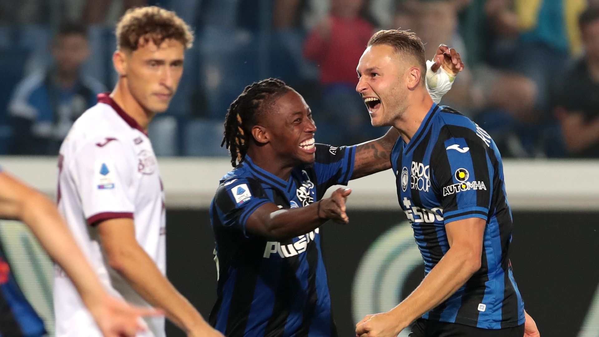 Koopmeiners celebrate Atalanta Torino Serie A