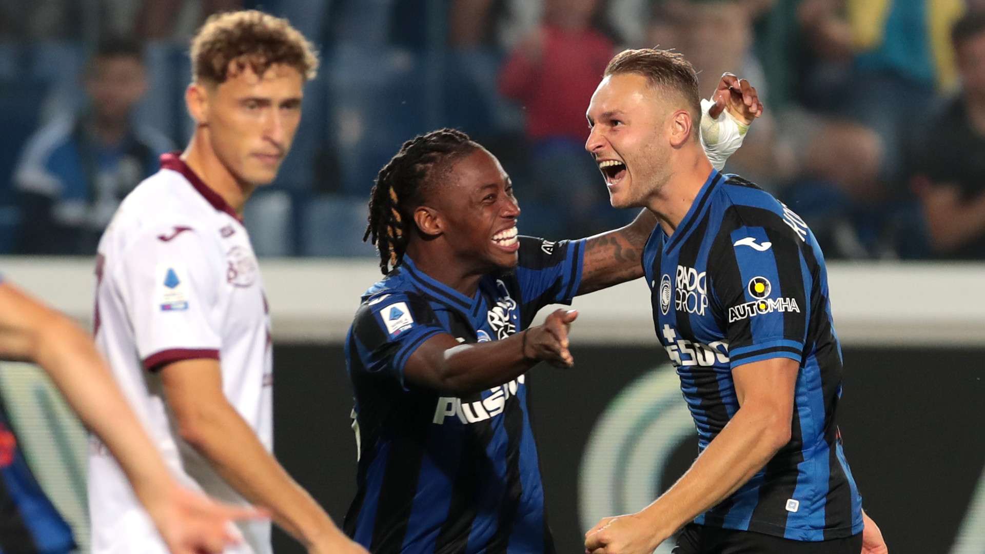 Koopmeiners celebrate Atalanta Torino Serie A