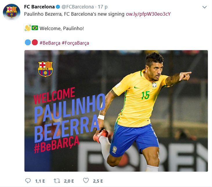 Paulinho Barcelona