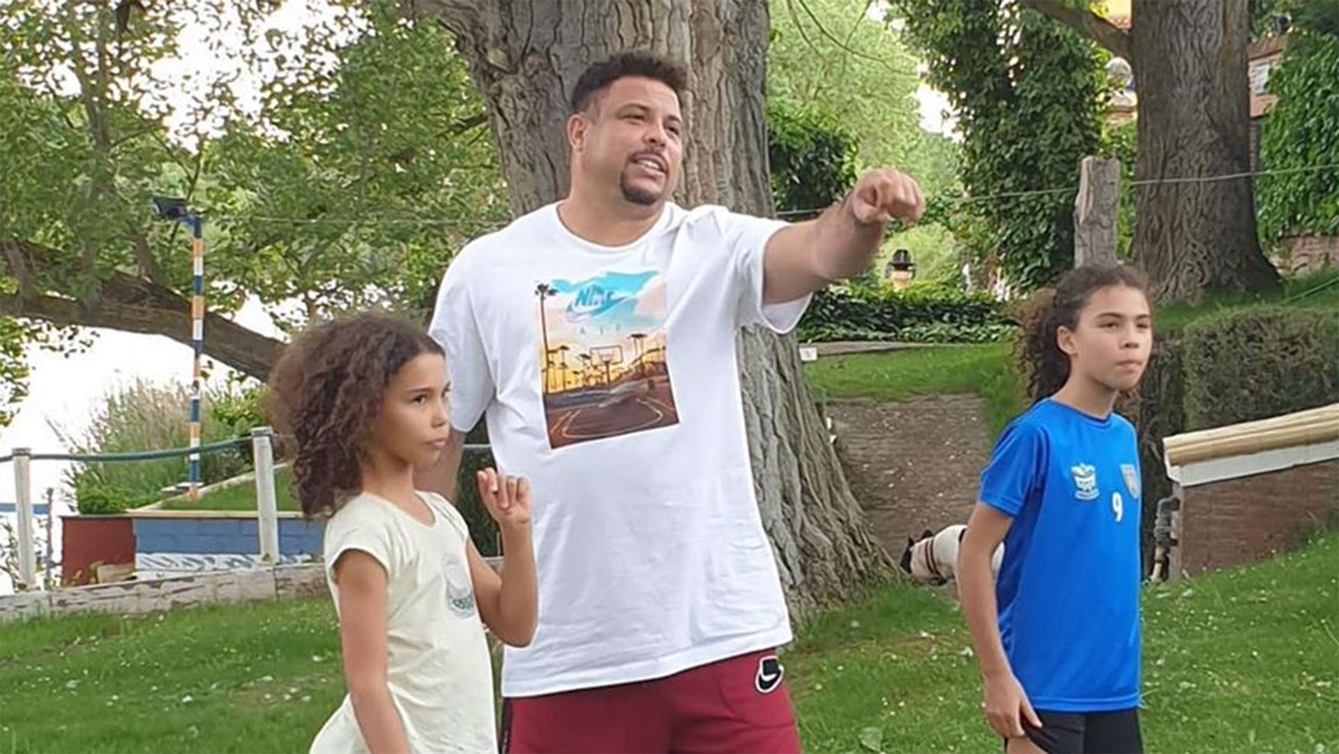 Ronaldo Nazário filhas família 2020