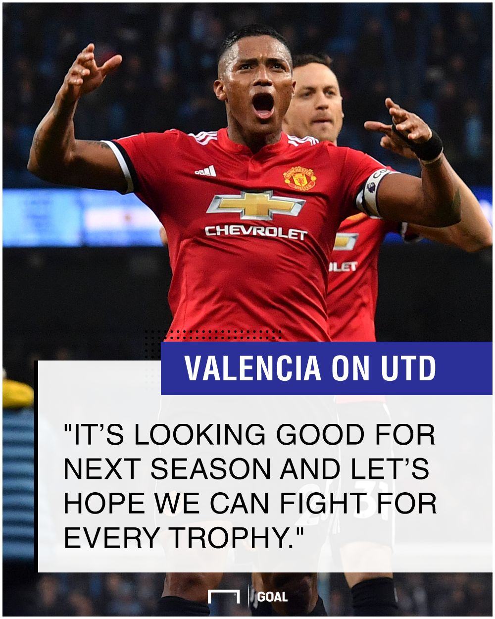 Antonio Valencia Manchester United challenge every trophy