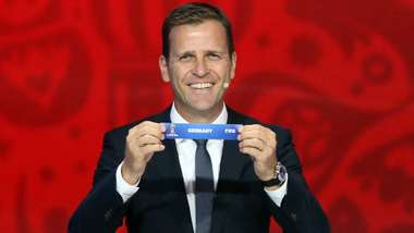 Oliver Bierhoff FIFA World Cup Qualification Draw