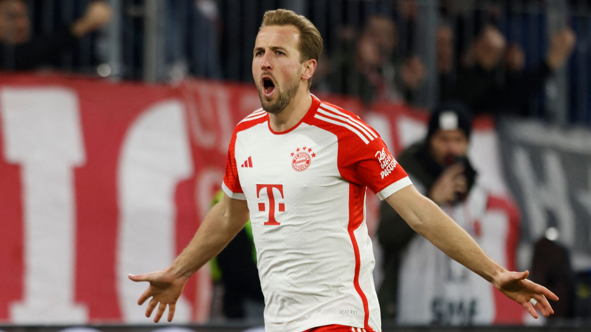 Harry Kane scored for Bayern against Stuttgart