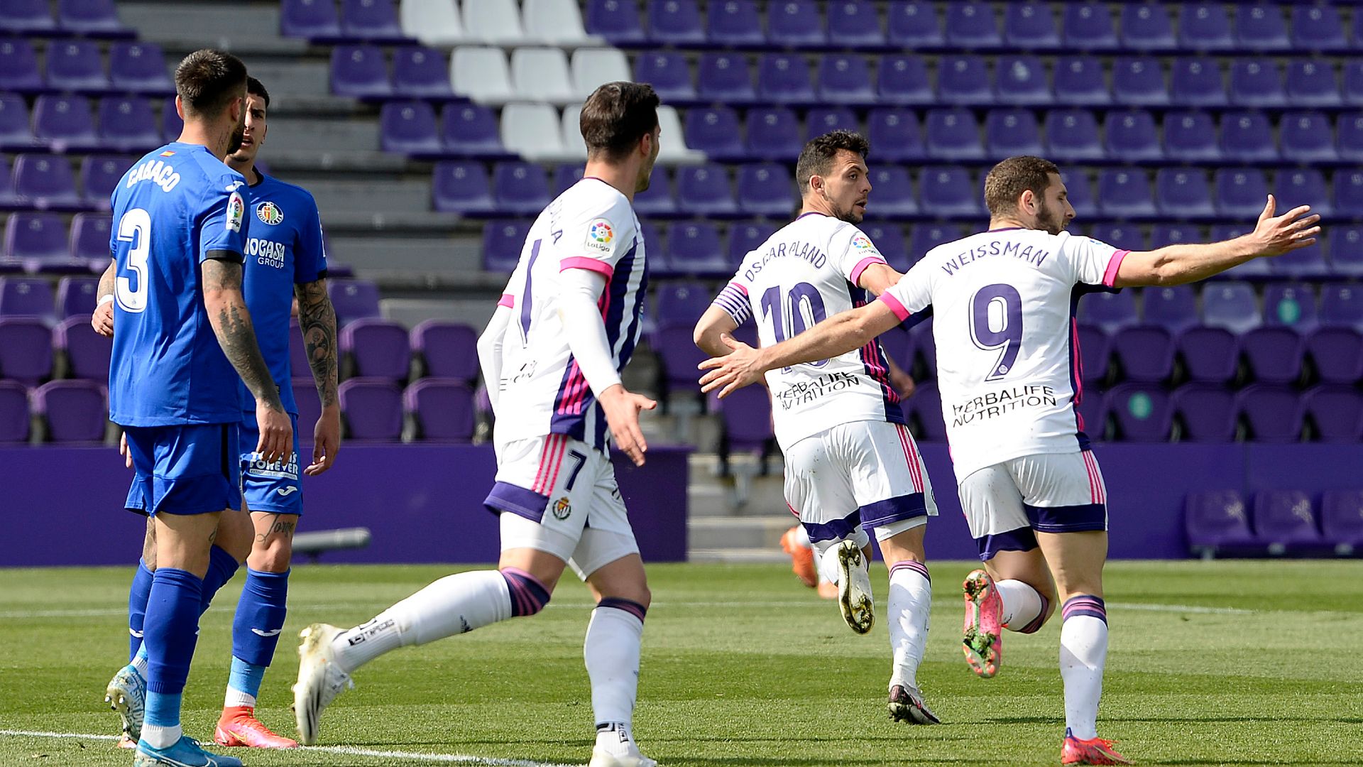Weissman goal for Valladolid