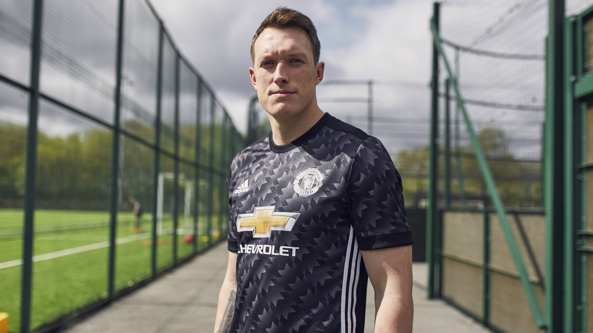 Phil Jones Manchester United New Kit