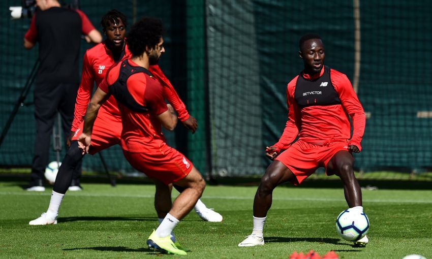 Liverpool training