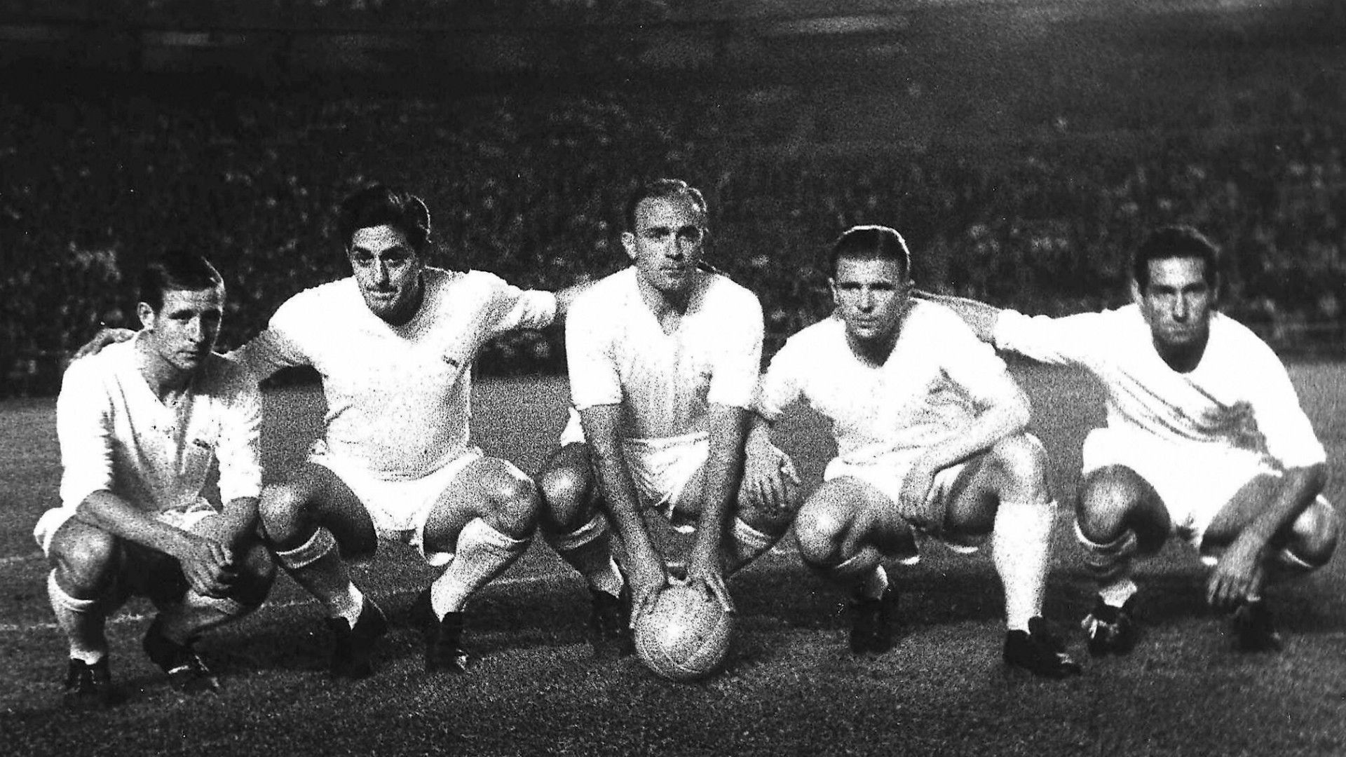 Raymond Kopa Rial Alfredo Di Stefano Ferenc Puskas Gento