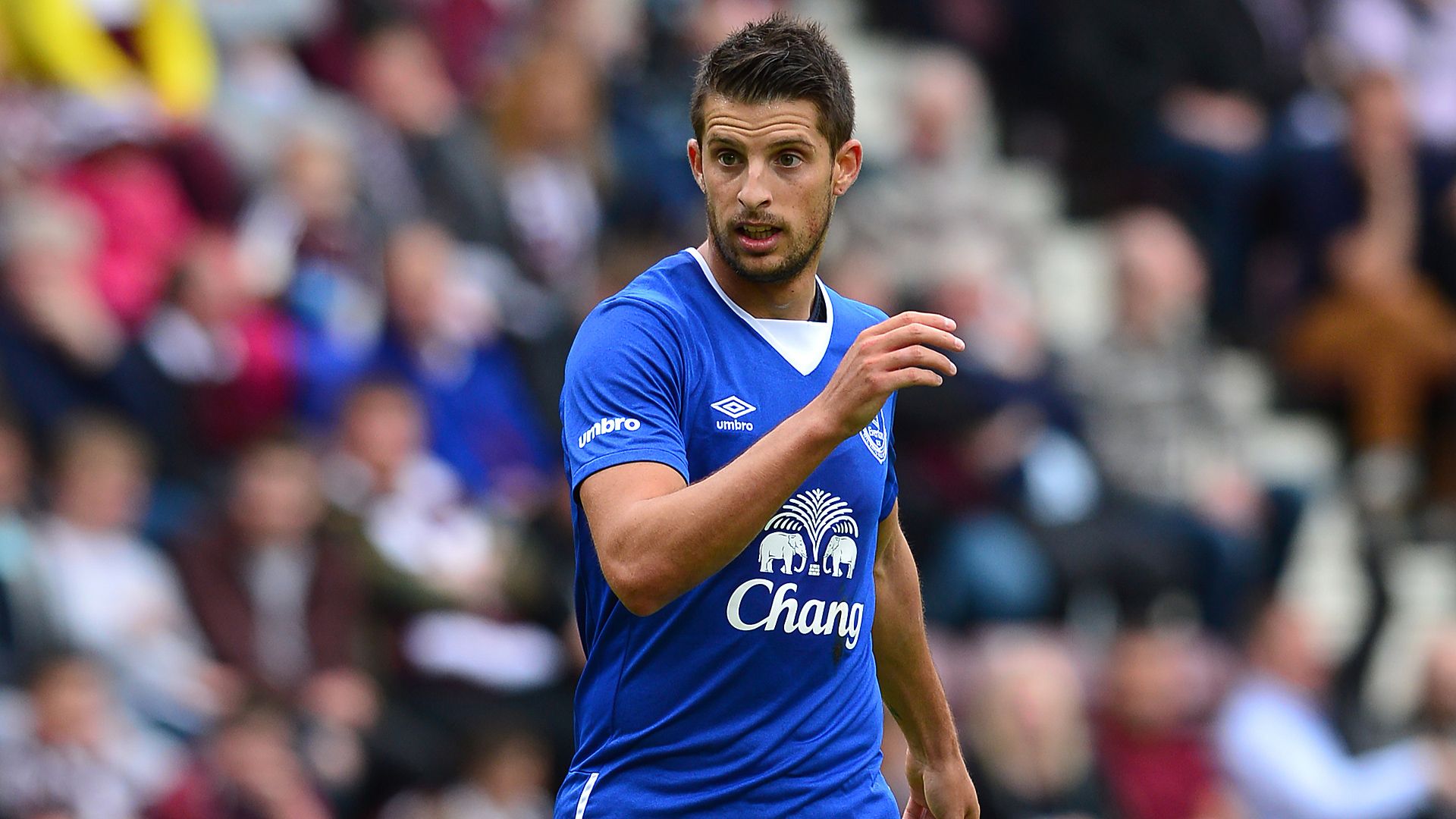 Kevin Mirallas FC Everton Hearts of Midlothian 07262015