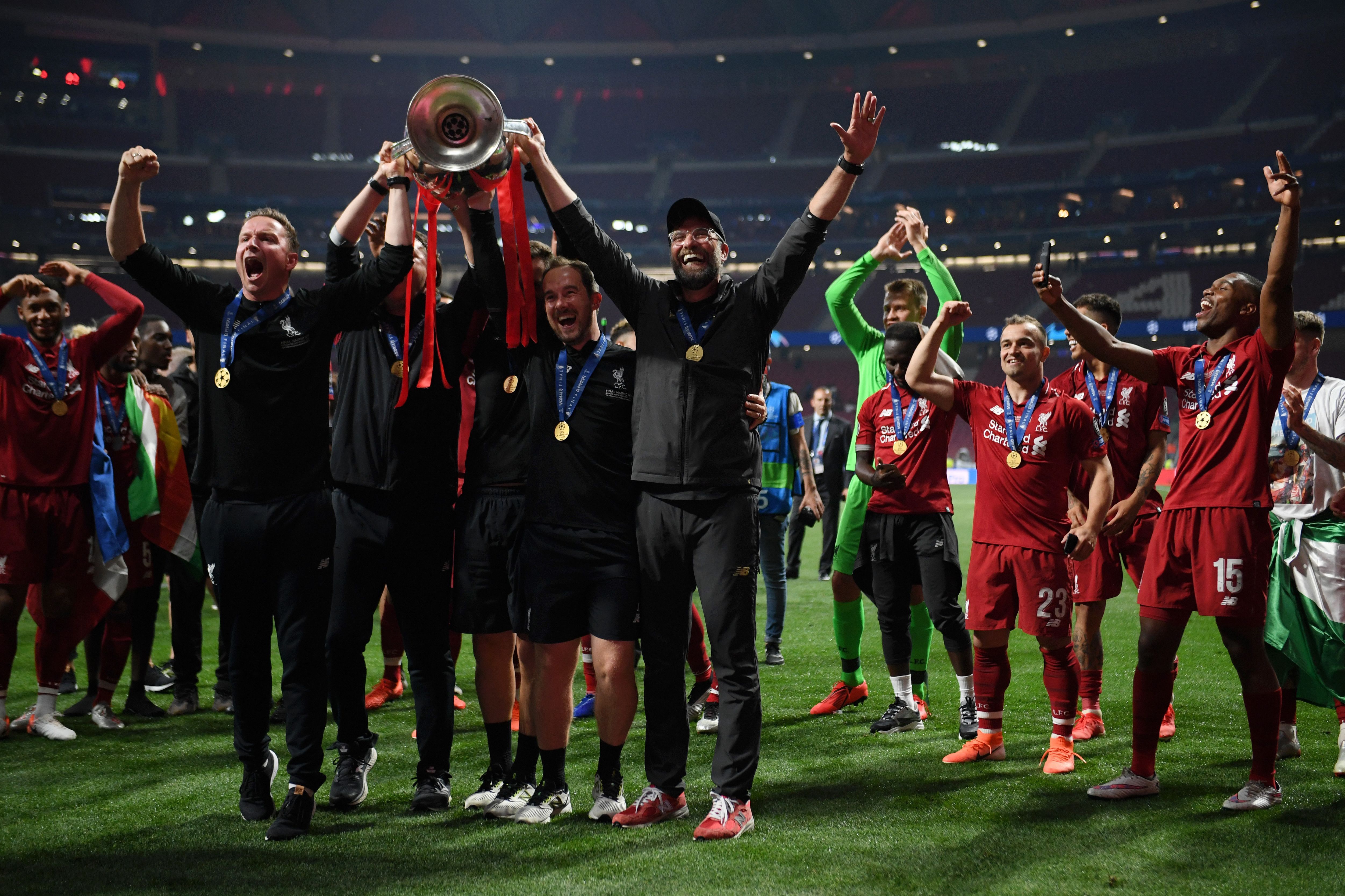 Jurgen Klopp Tottenham 0-2 Liverpool Champions League Final 2018/2019