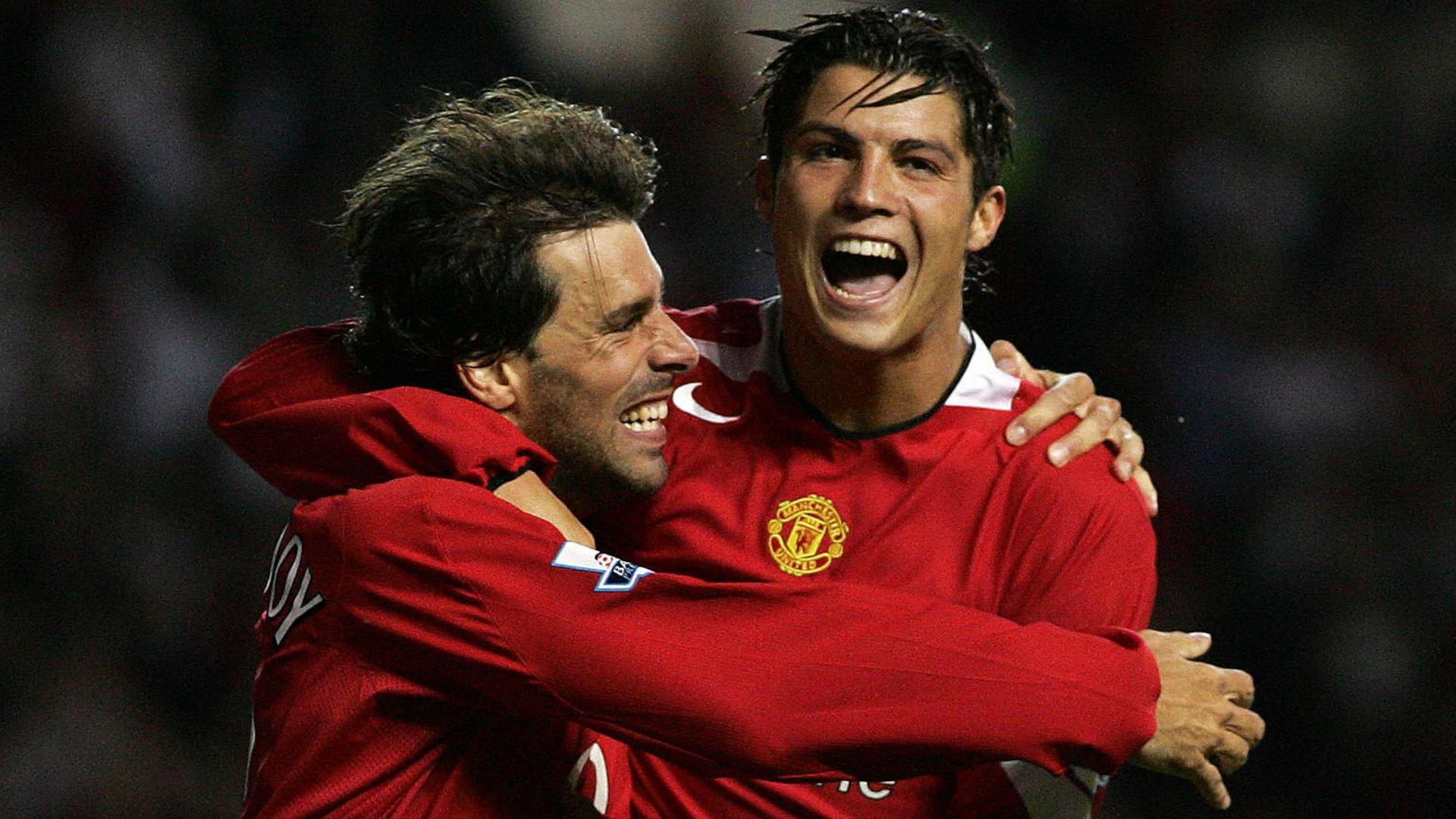 Ruud van Nistelrooy Cristiano Ronaldo Manchester United