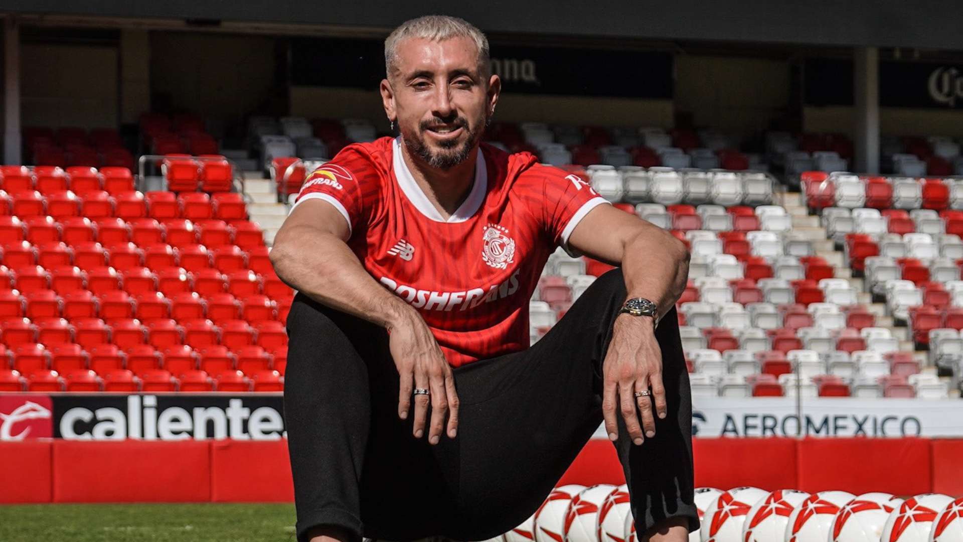 Héctor Herrera presentación Toluca 2025