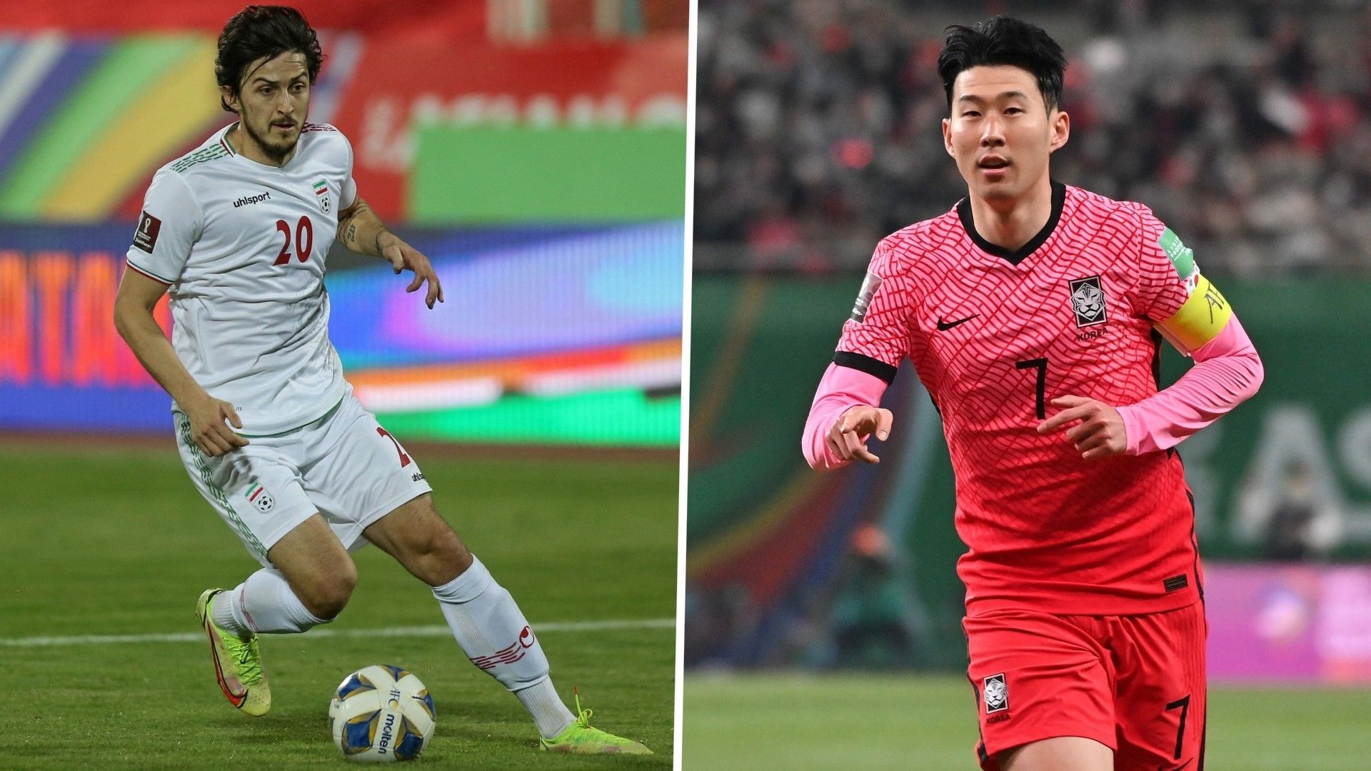 Sardar Azmoun, Heung-Min Son