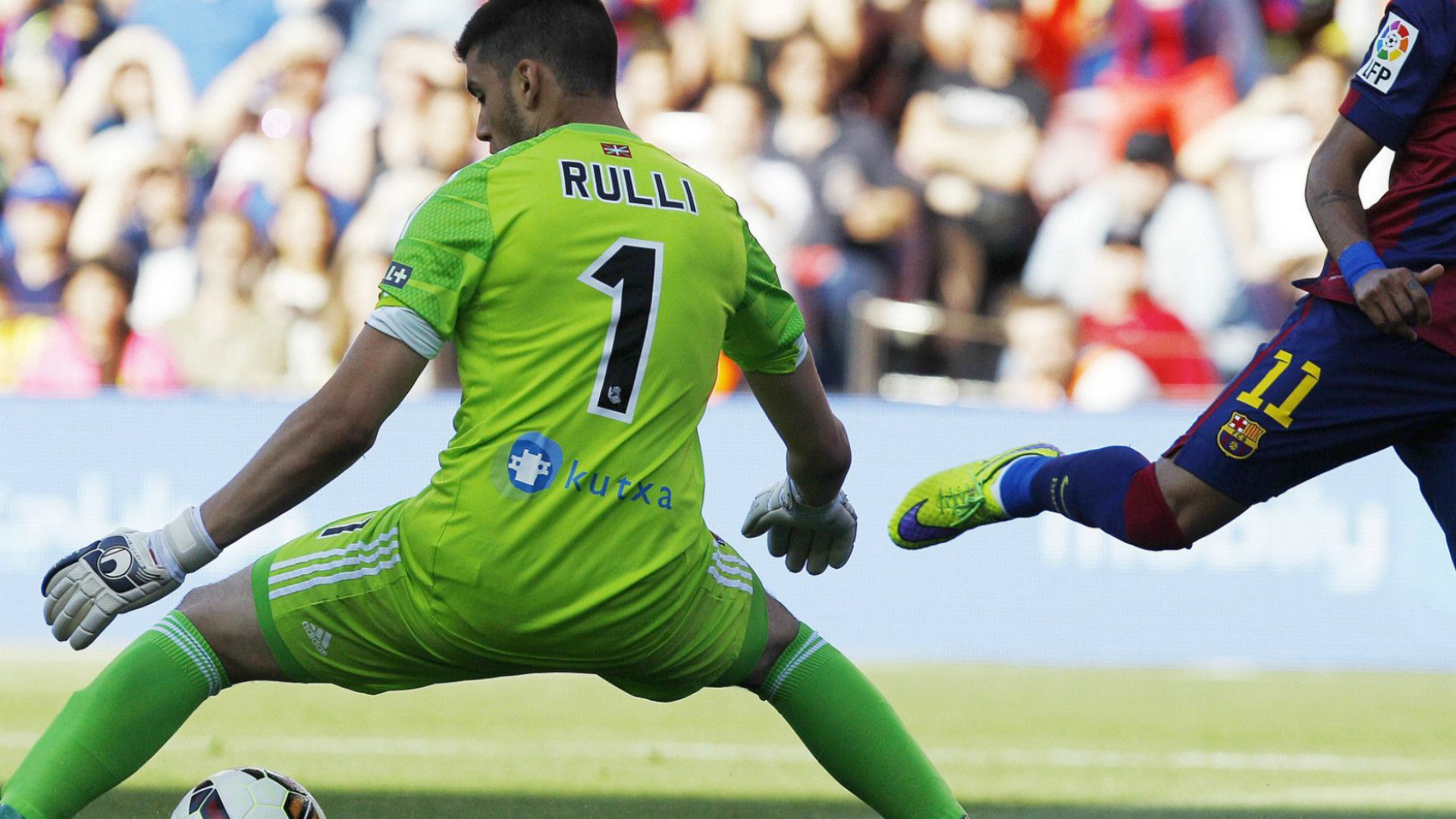 Geronimo Rulli Barcelona Real Sociedad 09052015