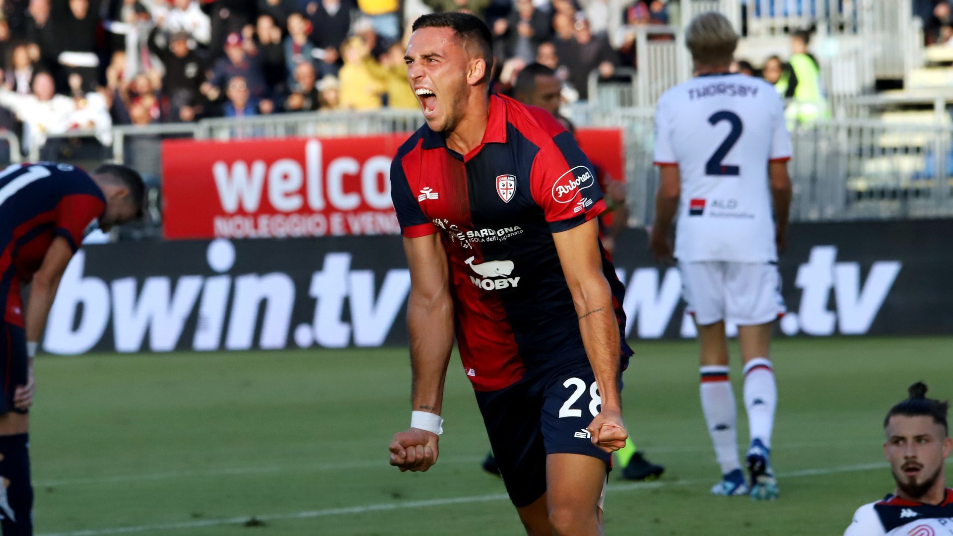 Gabriele Zappa Cagliari Genoa Serie A