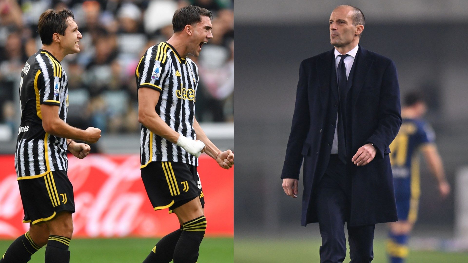 Chiesa Vlahovic Allegri Juventus Lazio