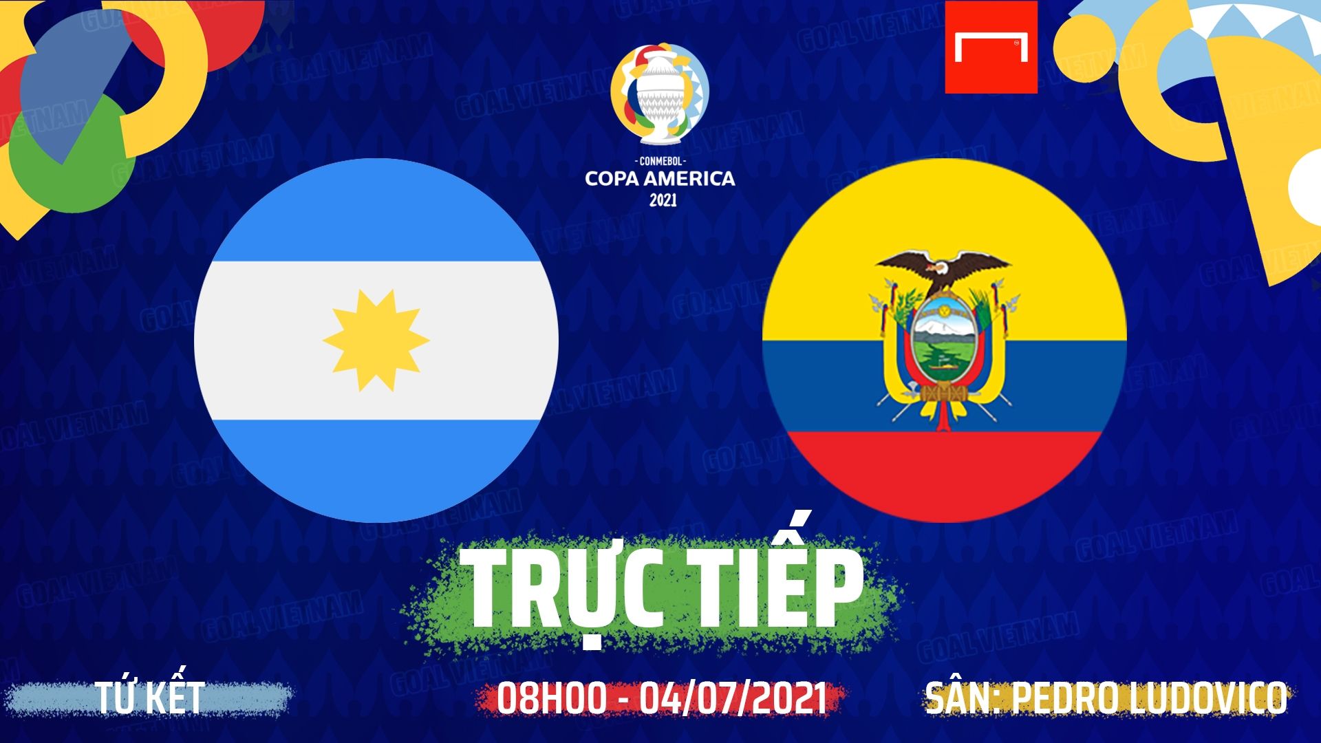 Live Argentina vs Ecuador