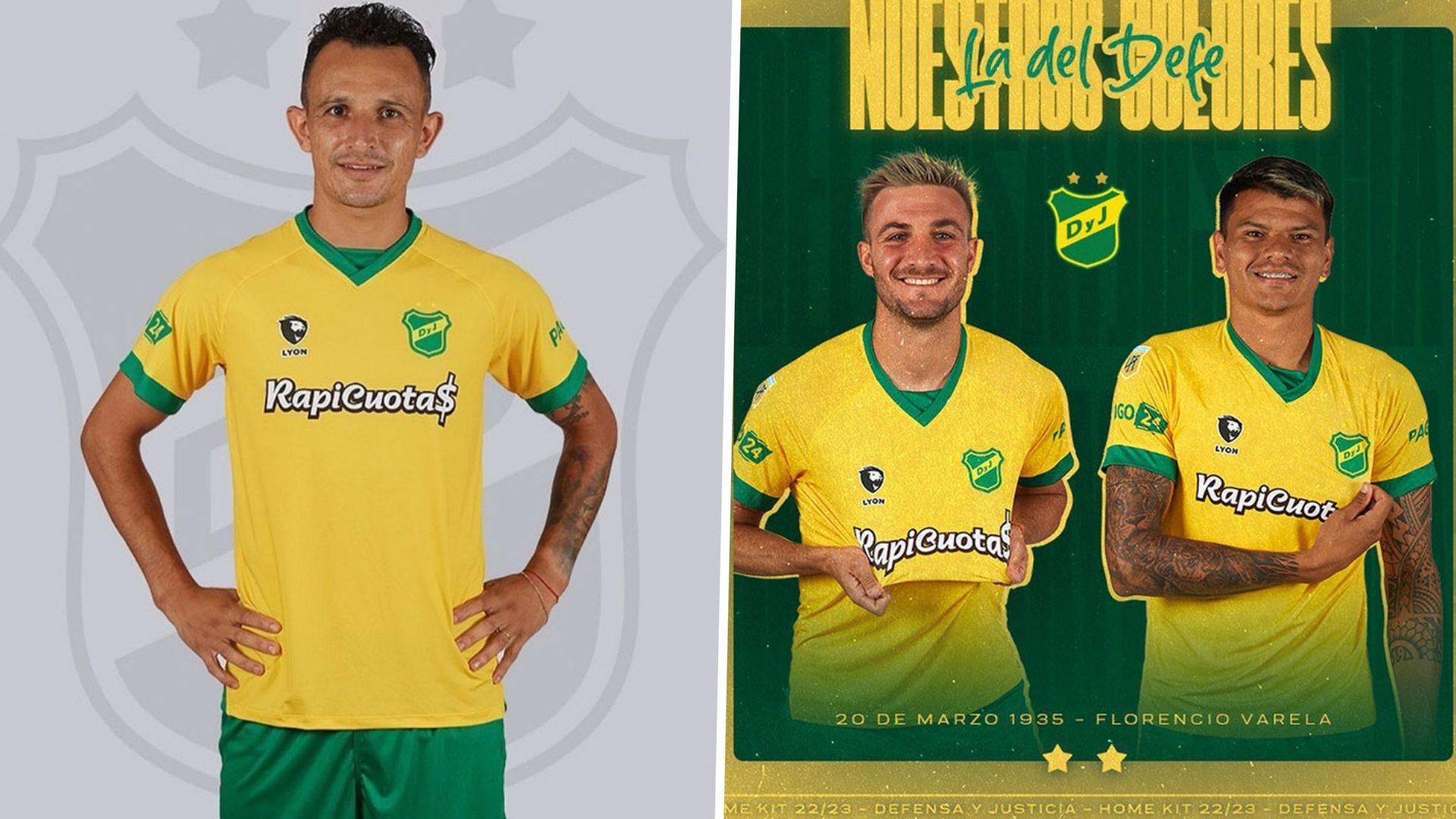 defensa y justicia camiseta lyon liga profesional 2022