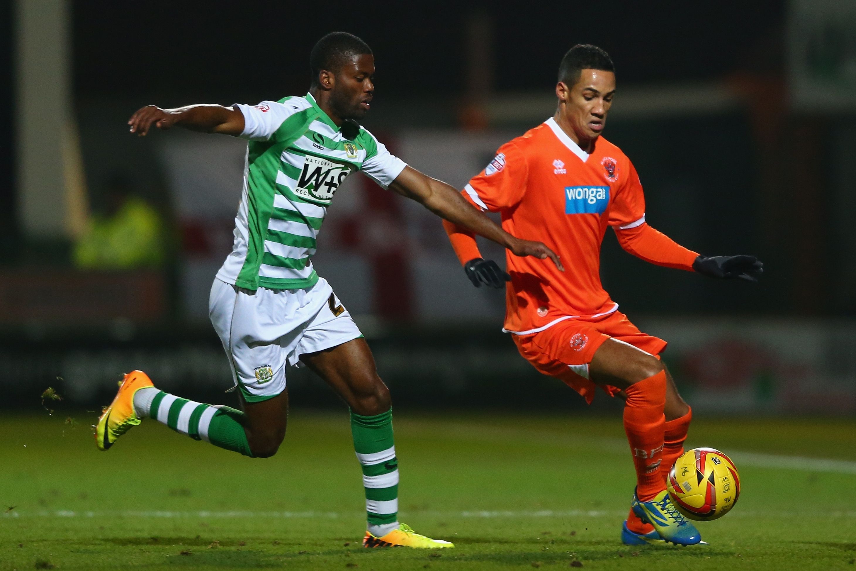 Blackpool winger Tom Ince