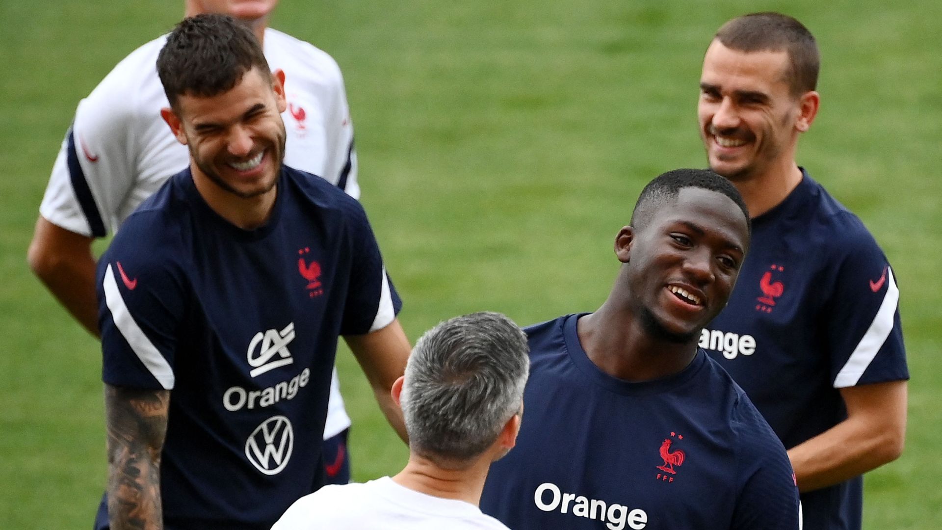 Ibrahima Konaté Equipe de France entraînement