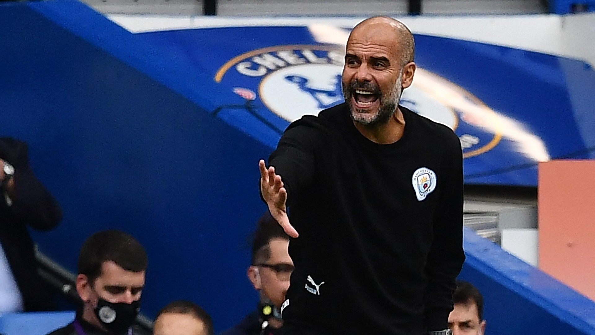 Pep Guardiola Manchester City Chelsea 2021-22