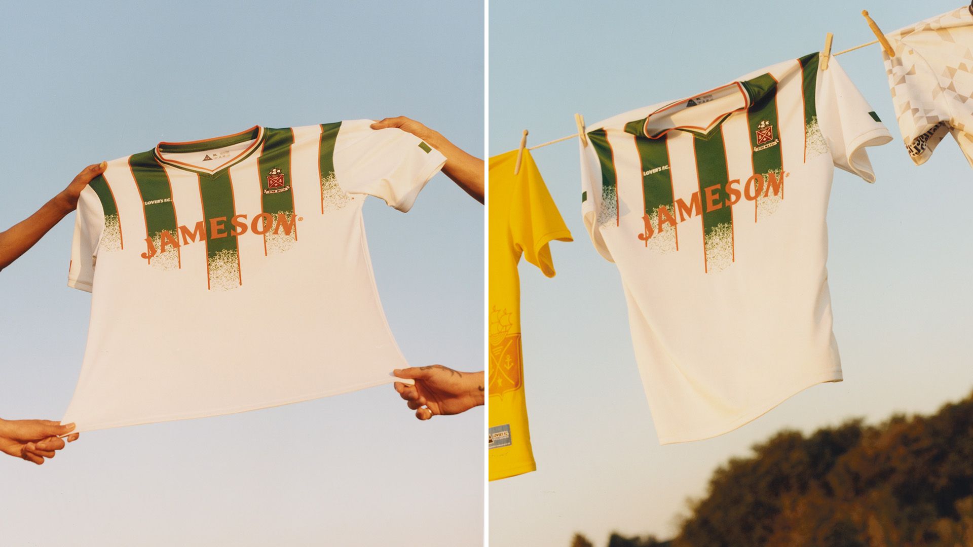 Lover's F.C x Jameson Whiskey 'Hibernia' Jersey