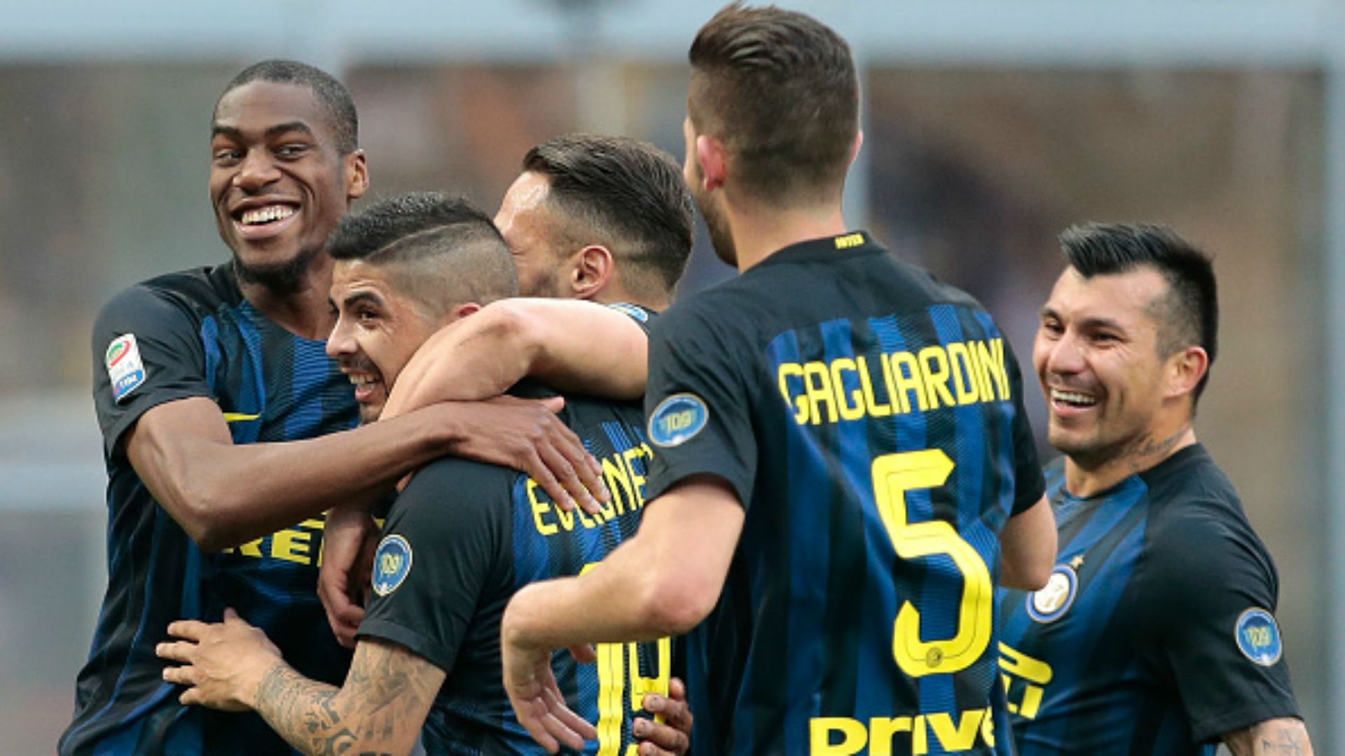 Ever Banega Inter Atalanta Serie A