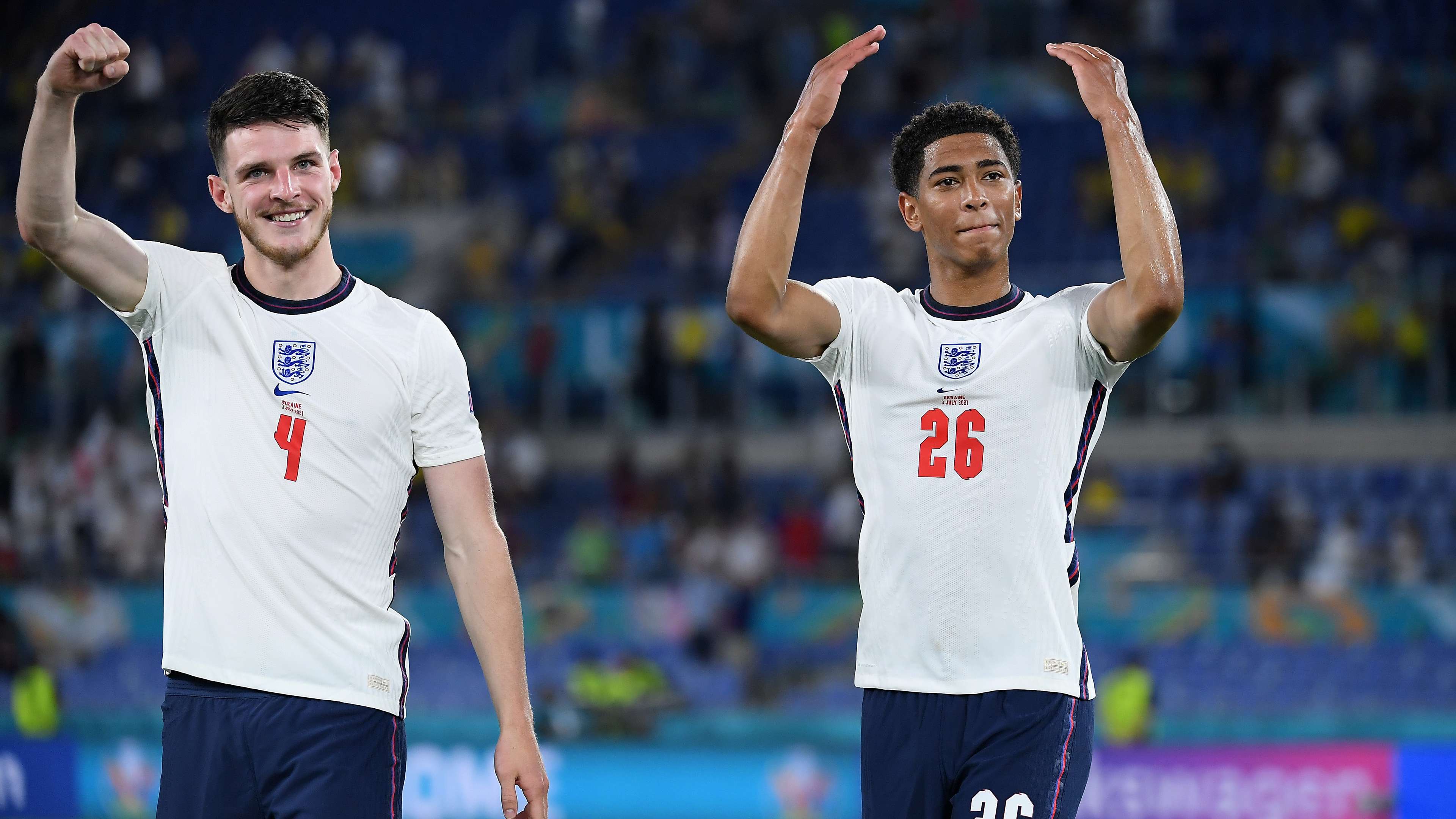 Declan Rice Jude Bellingham England 2021