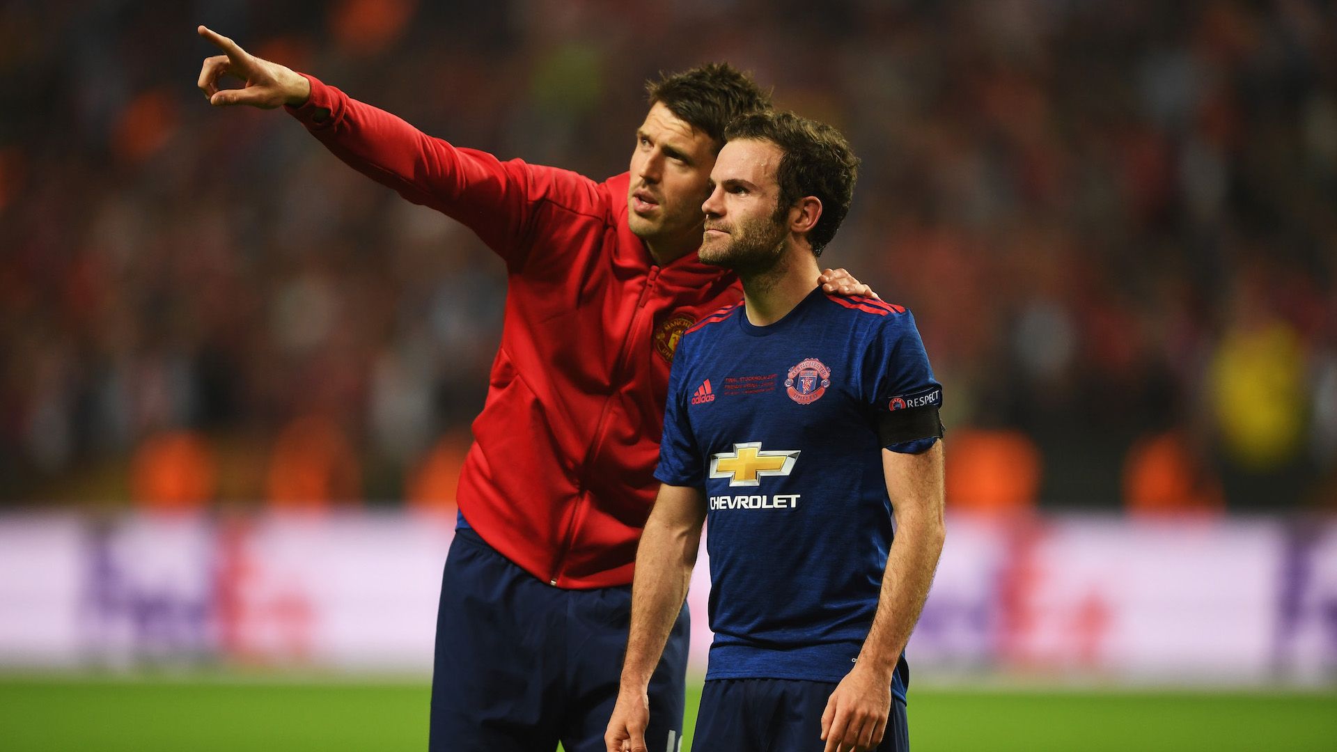 Michael Carrick Juan Mata Manchester United