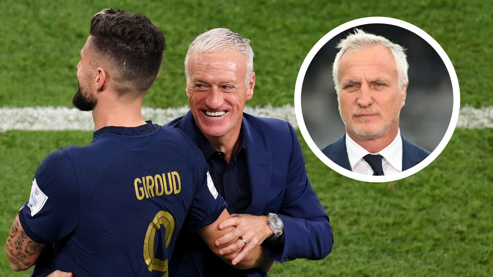Equipe de France Giroud Deschamps Ginola